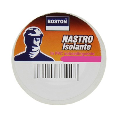 BOSTON NASTRO ISOLANTE BIANCO 25MMX25M