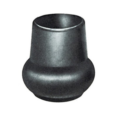 SOTTOPIEDE P/TUBO A PERA NERO 38 MM