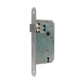 PATENT SERRATURA Q.8/70 GRIGIO 50 B. TONDO S/GACCIA