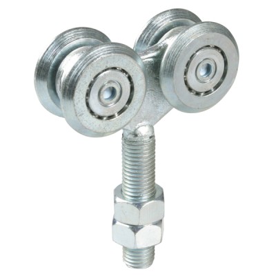 Carrello fisso 4 cuscinetti mm.24