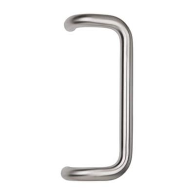 MANIGLIONE ACCIAIO INOX 3 B 30 380 MM SATINATO