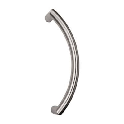 MANIGLIONE ACCIAIO INOX 3 L 30 380 MM SATINATO