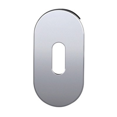 BOCCHETTA OVALE BASSA 28X6X60 INOX SAT F PATENT