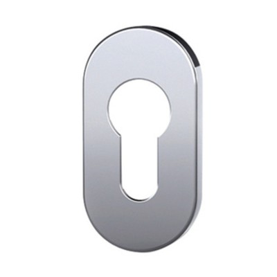 BOCCHETTA OVALE BASSA 28X6X60 INOX SAT F YALE