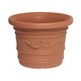 VASO IN PLASTICA FESTONATO D 60XH44 CM PRESTIGE