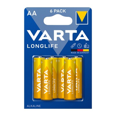 VARTA BATT LONGLIFE ALCALINA STILO BL 6 PZ