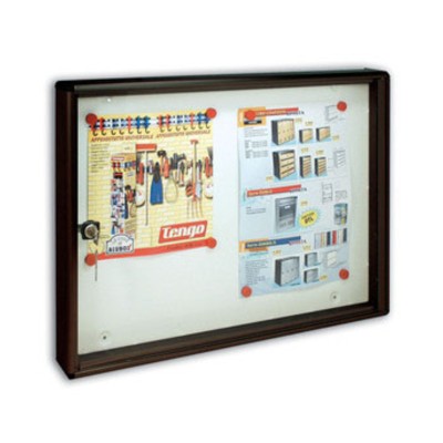 BACHECA FONDO MAGNETICO ALUBOX BC2 55X5X40 GR