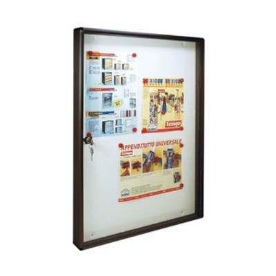 BACHECA FONDO MAGNETICO ALUBOX BC5 55X5X73 GR