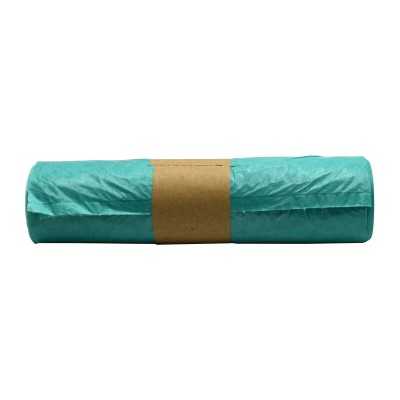 SACCHI NETTEZZA U. ROTOLO 50X60 VERDE 15 PZ