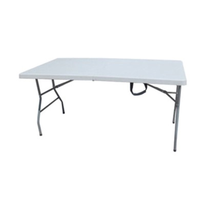 C TAVOLO IN ACCIAIO E HDPE PIEGHEVOLE 183X76XH74 CM