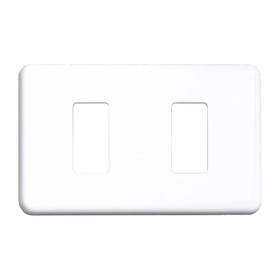 COPRINTERRUTTORE PLASTICA 2P BIANCO**