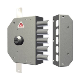 C.R. 3200 SERRATURA A POMPA C/CHIAVE DX S/ASTE