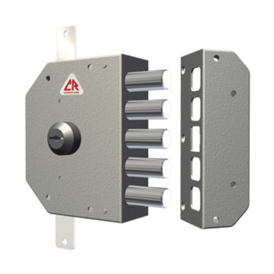 C.R. 3200 SERRATURA A POMPA C/CHIAVE DX S/ASTE