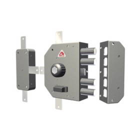 C.R. 3350 SERRATURA A POMPA C/POMOLO DX S/ASTE