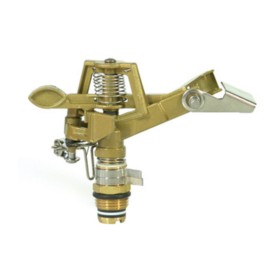 IRRIGATORE A SETTORI OTTONE 1/2 AR056 P/AREA 25 M