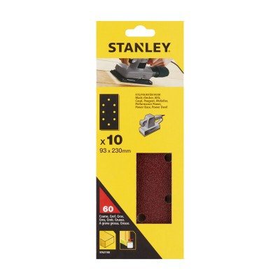 PIRANHA STANLEY STA31100 (X31100) 10 FOGLI FOR. B+D 93X230 GR.60