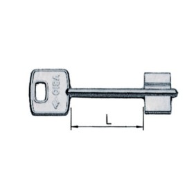 CISA 00100.001 CHIAVE GREZZA DM OTT NICH