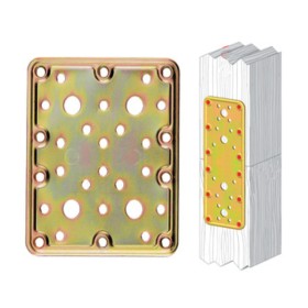 PIASTRA 776 DIRITTA ACCIAIO TROPIC 100X160 MM