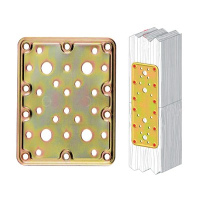 PIASTRA 776 DIRITTA ACCIAIO TROPIC 100X160 MM