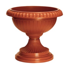 VASO IN PLAST C/PIEDISTALLO VENEZIA D 44XH36CM