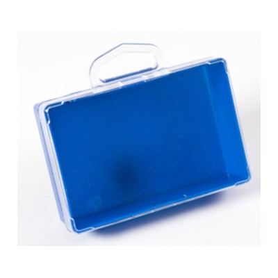 SCATOLA PLASTICA SELF SERVICE 105X70 MM AZZURRA