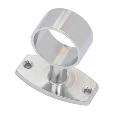 PASSANTE CORRIMANO OTTONE TUBO CROM D 30 MM