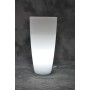 VASO HOME LIGHT TONDO D 33X70 CM GHIACCIO BIANCO