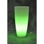 VASO HOME LIGHT TONDO D 33X70 CM GHIACCIO VERDE