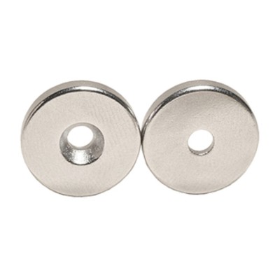 BOTTONE MAGNETICO C/FORO SVAS D 20X3 MM POR 8 KG*