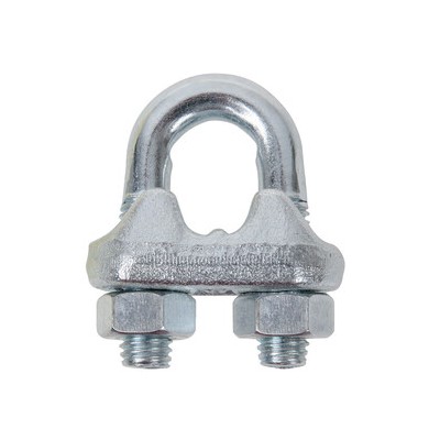 MORSETTO P/FUNE ACCIAIO D 3 MM ROBUR GR.1/8