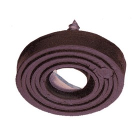 SOTTOSEDIA C/VITE BIANCO 25 MM CONF 8 PZ*