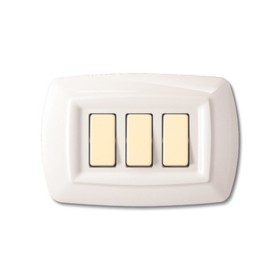 TONDO PLACCA MAGIC PLAST 3P BIANCO