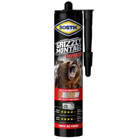 BOSTIK GRIZZLY MONTAGE POWER 370 G BIANCO CART