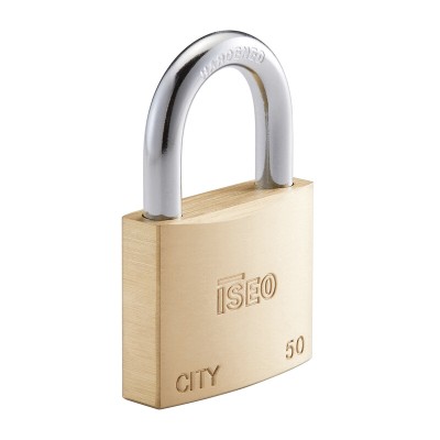 CITY BY ISEO LUCCHETTO OTT RETTANGOLARE 50 MM