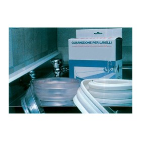 GUARNIZIONE P/LAVELLO ROTOLO 25 M BIANCO**