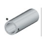 PROFILO ARGENTO H.100 CM TUBO TONDO 25X1 MM