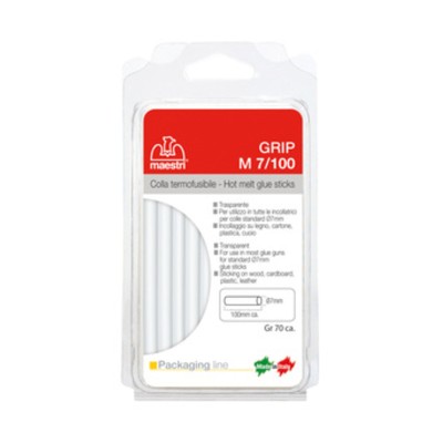MAESTRI STICK COLLA P/PISTOLA D 7X100 MM 18 PZ