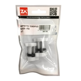 MORSETTO NYLON REGOLABILE PER FILO 0/6 MM 2 PZ