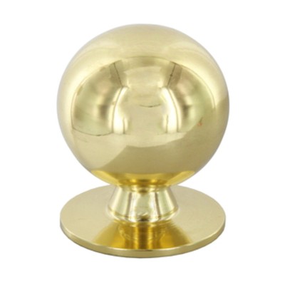 POMOLO OTTONE 2172 1501 D 15 MM TORNITO LUCIDO