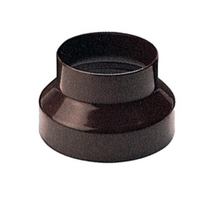 RIDUZIONE PER TUBO DI STUFA D 11/ 8 CM MARRONE