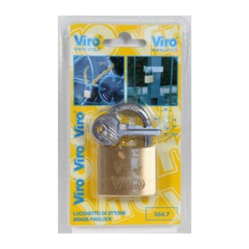 VIRO BL 552.7 LUCCHETTO OTT RETTANGOLARE 25 MM