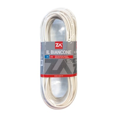 FILO STENDIBIANCHERIA BIANCONE ACC ZIN CONF 20 M