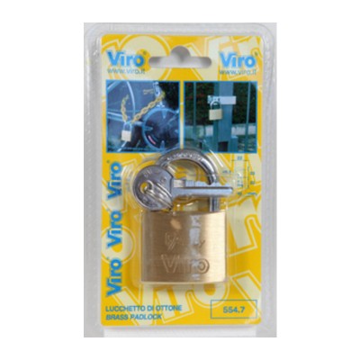 VIRO BL 555.7 LUCCHETTO OTT RETTANGOLARE 50 MM