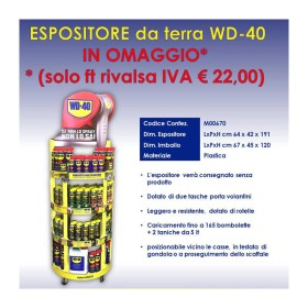 ESPOSITORE A PAVIMENTO WD40 VUOTO MD00670