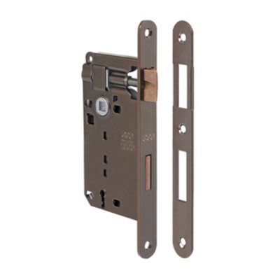 PATENT SERRATURA BRONZATA AGB Q.8/70 50 MM B.TONDO