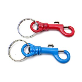 BL PORTACHIAVI MOSCHETTONE GIREVOLE 60 MM 2 PZ