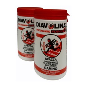 SPAZZA CAMINO CARBONE LEGNA DIAVOLINA 15000