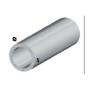 PROFILO ARGENTO H.100 CM TUBO TONDO 6 X1 MM**