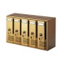CASSETTA POSTALE ALUBOX CUBO C5 52X17,5X30 BRONZO