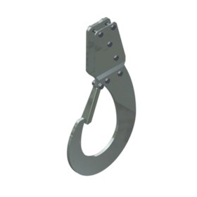 GANCIO DI SOLLEVAMENTO ACC ZIN 24X44 CM POR 50 KG